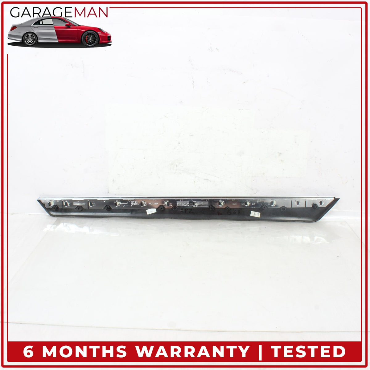 2014-2016 Mercedes W212 E400 Front Dash AC Air Vent Panel w/ Door Trim Wood OEM
