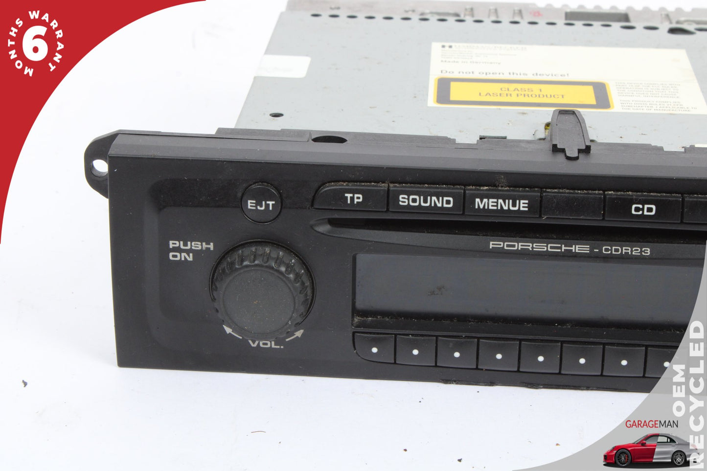 2003-2010 Porsche Cayenne 957 Harman Becker Stereo Head Unit Radio CD Player OEM