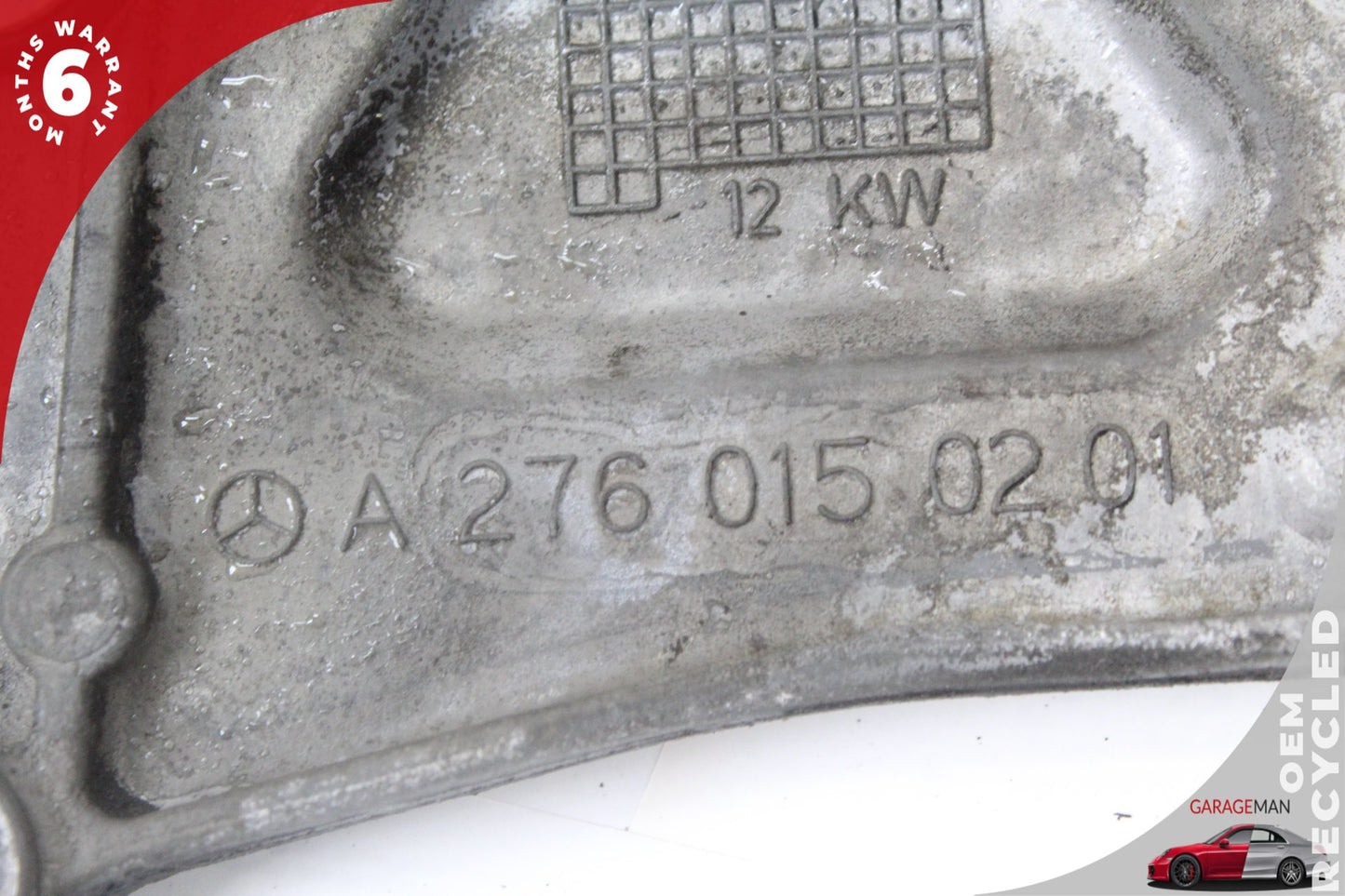 2012-2018 Mercedes W221 S550 Front Engine Timing Chain Cover Plate OEM