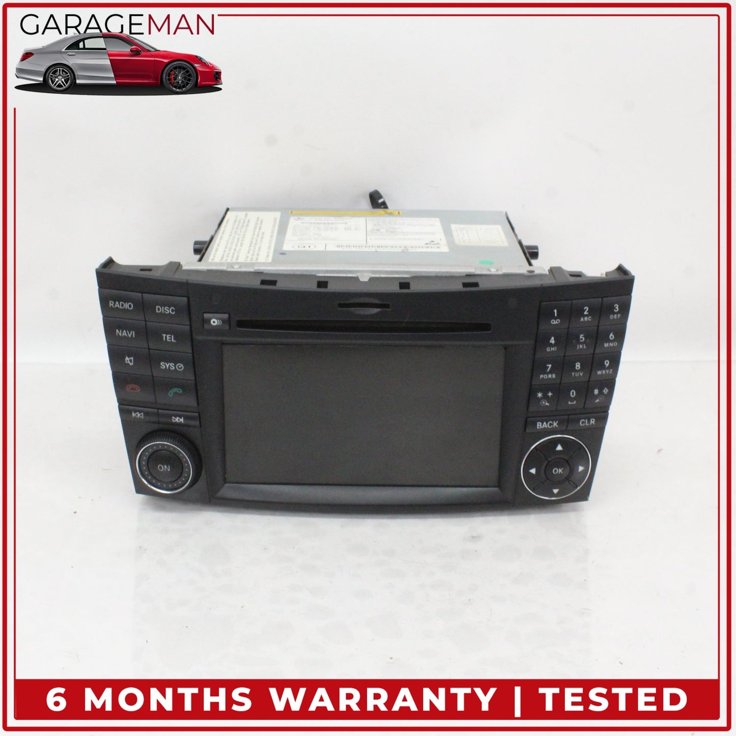 2009-2011 Mercedes W219 CLS550 Command Head Unit Navigation Radio 2198700394 OEM