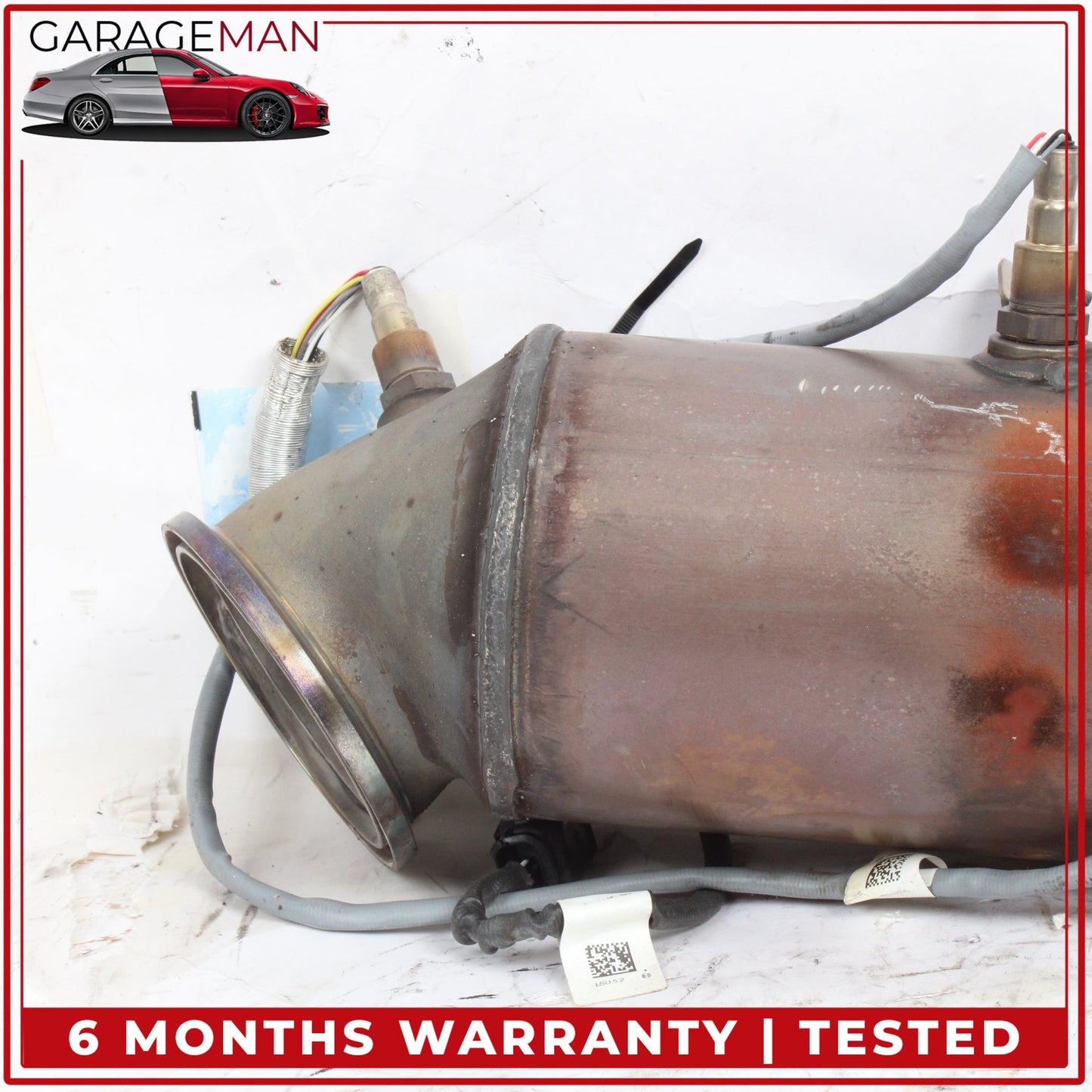 2019-2024 BMW 330i 430i 530i Catalytic Converter Down Pipe 8689402 OEM