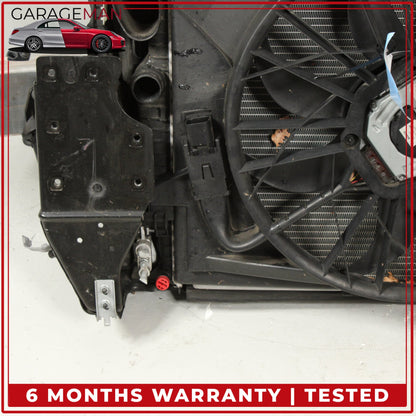 2007-2008 Mercedes R230 SL550 Convertible Radiator Core Support Assembly OEM