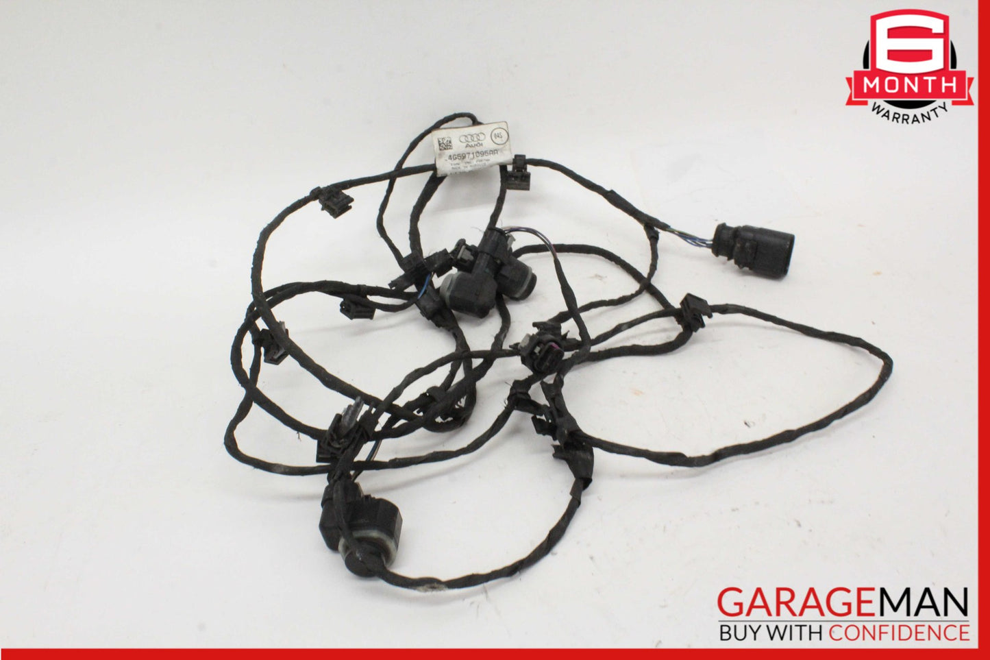 2012-2018 Audi A6 S6 Front Bumper Parking Sensor Wire Harness 4G5971095AA OEM