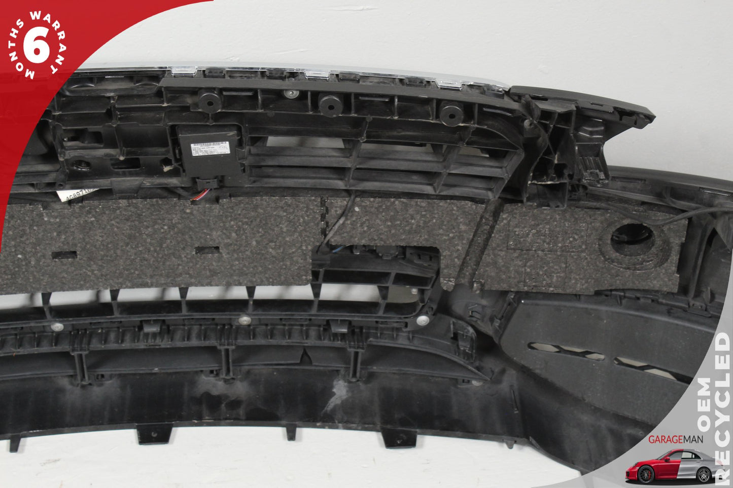 2012-2015 Audi A7 4G Sedan Front Bumper Cover 4G8807065AH Phantom Black Pearl OEM