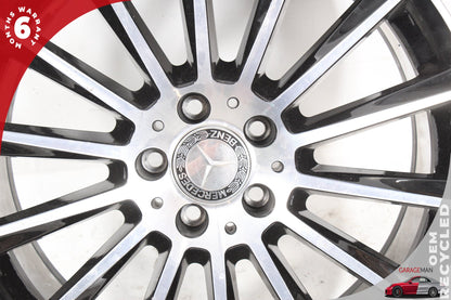 2015-2023 Mercedes W205 C300 C400 Rear Wheel Rim 8.5JX19H2 ET52 2054011400 OEM