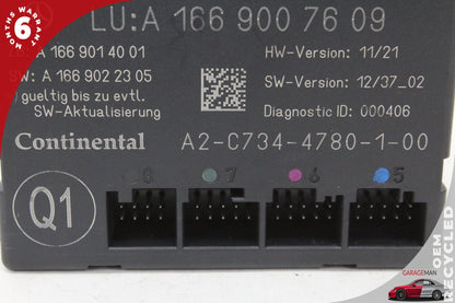 12-19 Mercedes-Benz GL450 X166 SUV Right Rear Door Control Module 1669007609 OEM