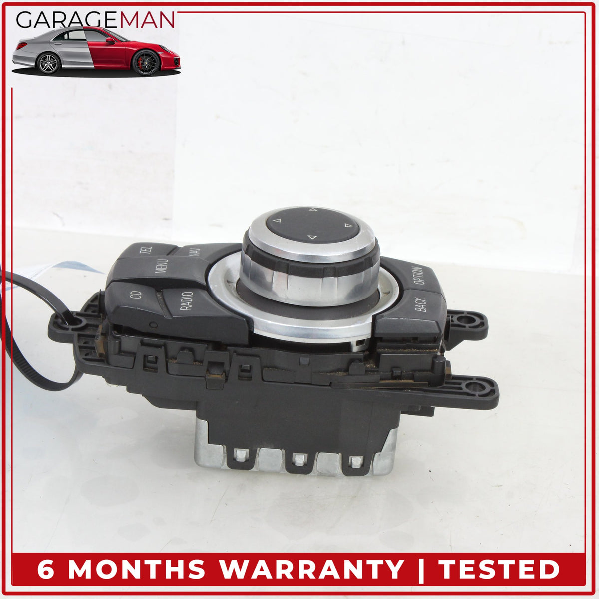 2012-2018 BMW 650i F13 iDrive Multimedia Knob Control Switch 9247891 OEM