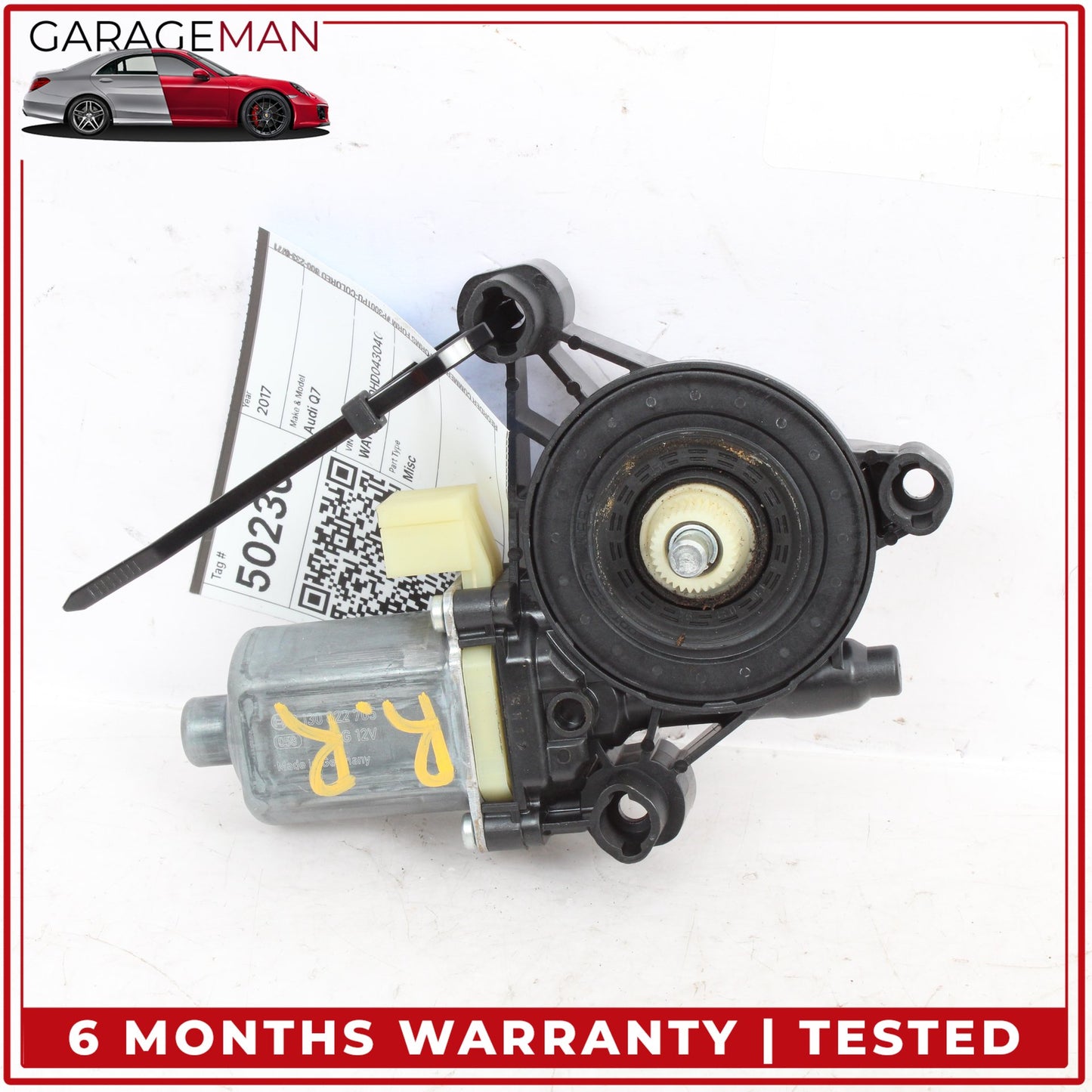 2017-2024 Audi Q7 Front or Rear Right Side Window Regulator Motor 8W0959801 OEM