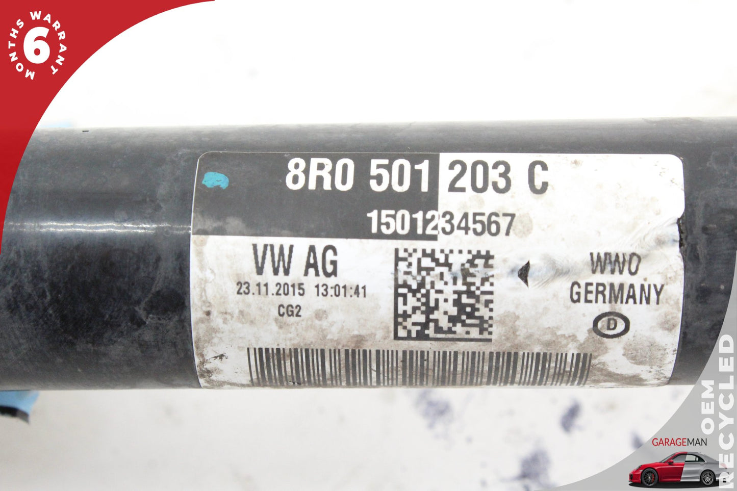 2012-2018 Audi SQ5 Rear Left or Rear Right Side CV Axle Shaft 8R0501203C OEM