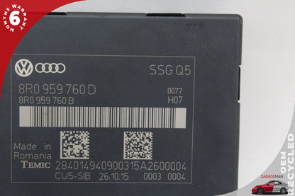 13-17 Audi SQ5 8R SUV Front Left Seat Control Module 8R0959760D OEM