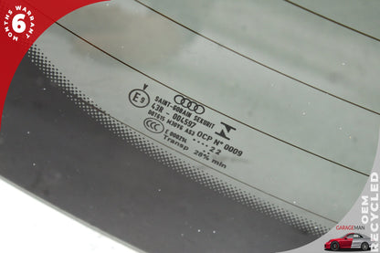 2021-2025 Audi Q5 SQ5 Rear Back Trunk Lid Windshield Window Glass 80A845501 OEM