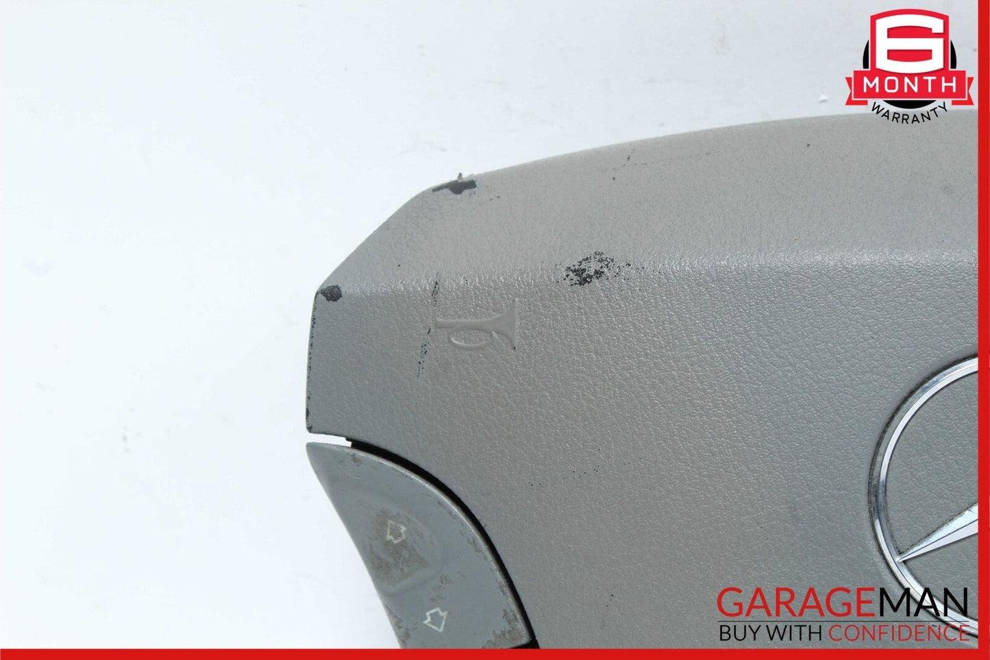 03-06 Mercedes W220 S500 S430 CL500 S55 AMG Steering Wheel Air Bag Airbag Grey