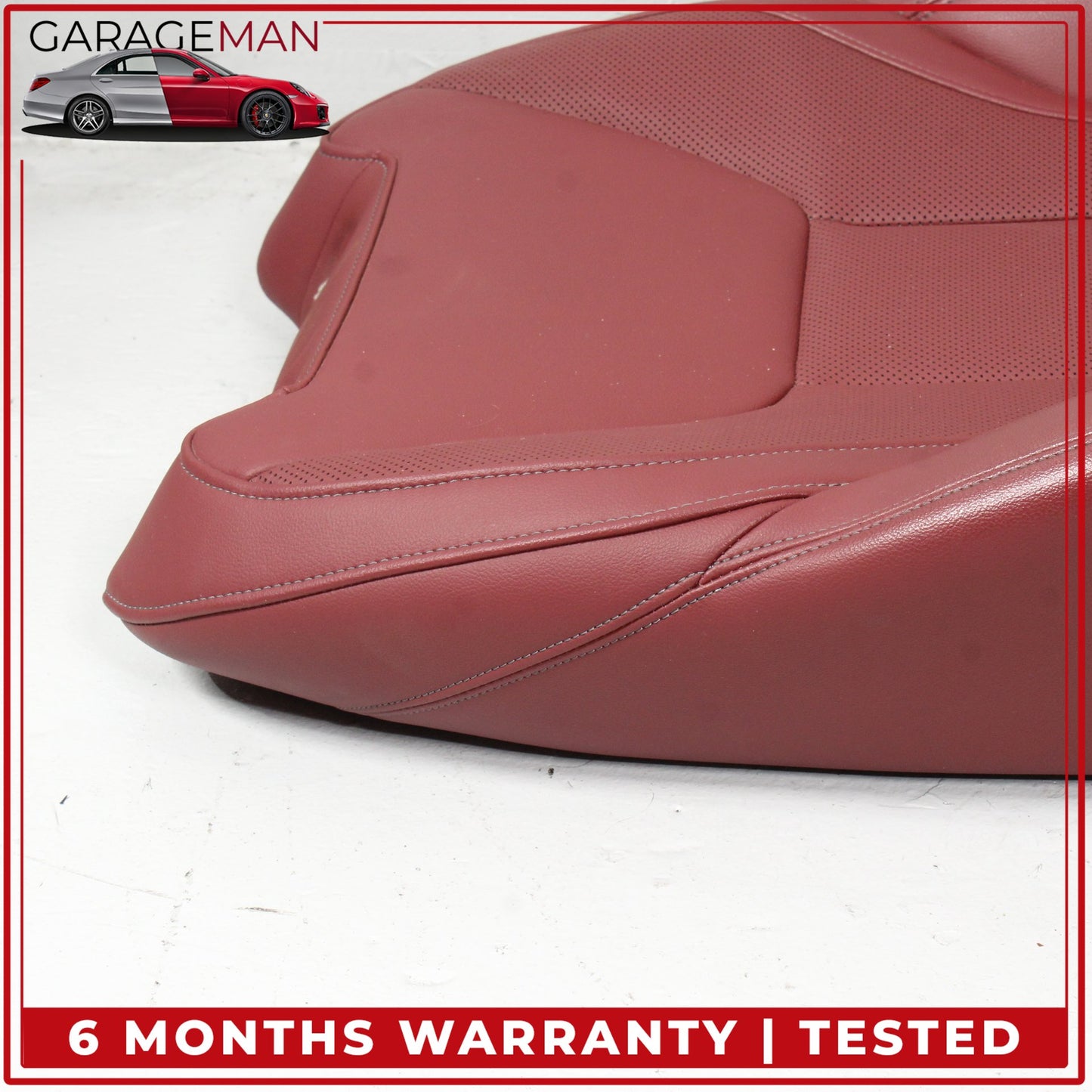 2019-2025 BMW 330i M340i Front Left Driver Side Top Upper Seat Cushion Red OEM