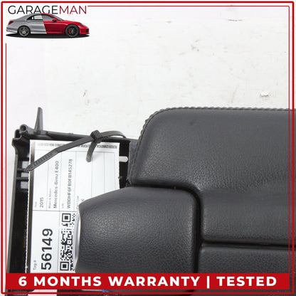 2010-2016 Mercedes W212 E400 Front Center Console Armrest Arm Rest Black OEM