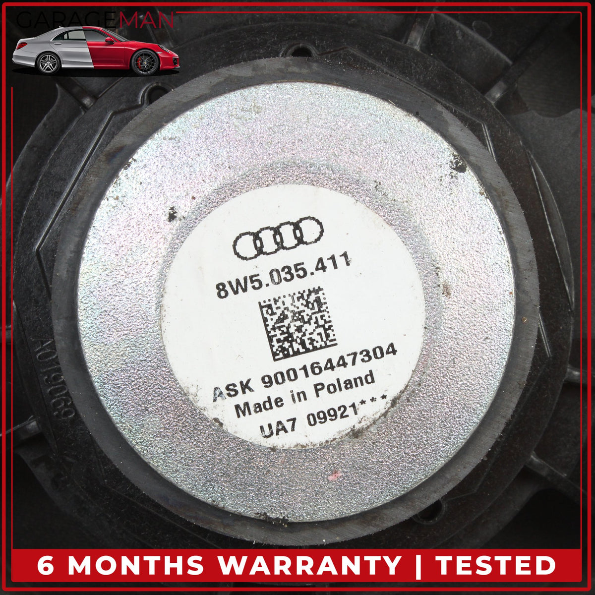 2018-2024 Audi A4 Rear Left or Right Door Audio Sound Speaker 8W5035411 OEM