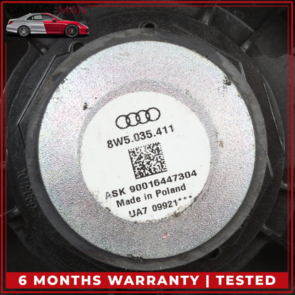 2018-2024 Audi A4 Rear Left or Right Door Audio Sound Speaker 8W5035411 OEM