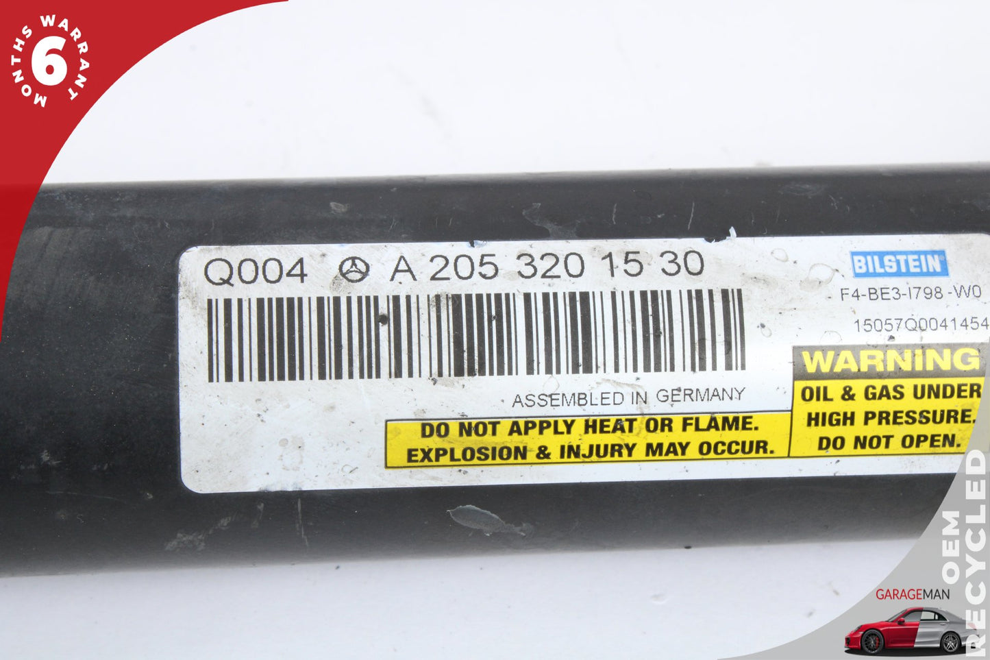 2015-2020 Mercedes W205 C300 Rear Left & Right Side Shock Strut 2053201530 OEM