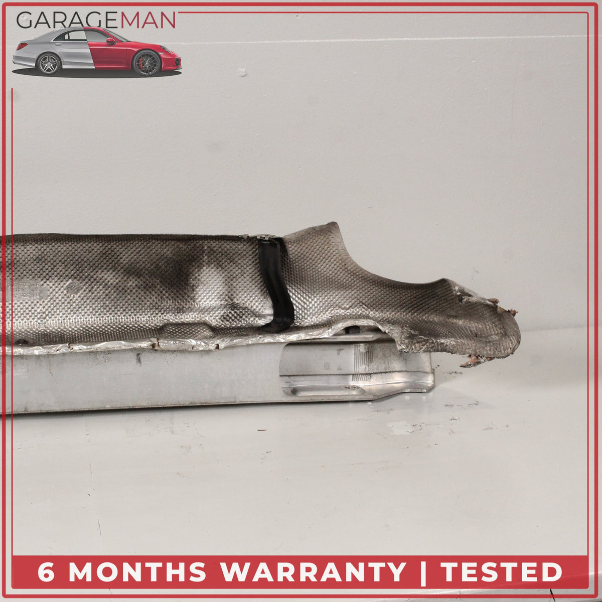 1999-2001 Porsche 911 Rear Bumper Reinforcement Impact Bar w/ Heat Shield OEM