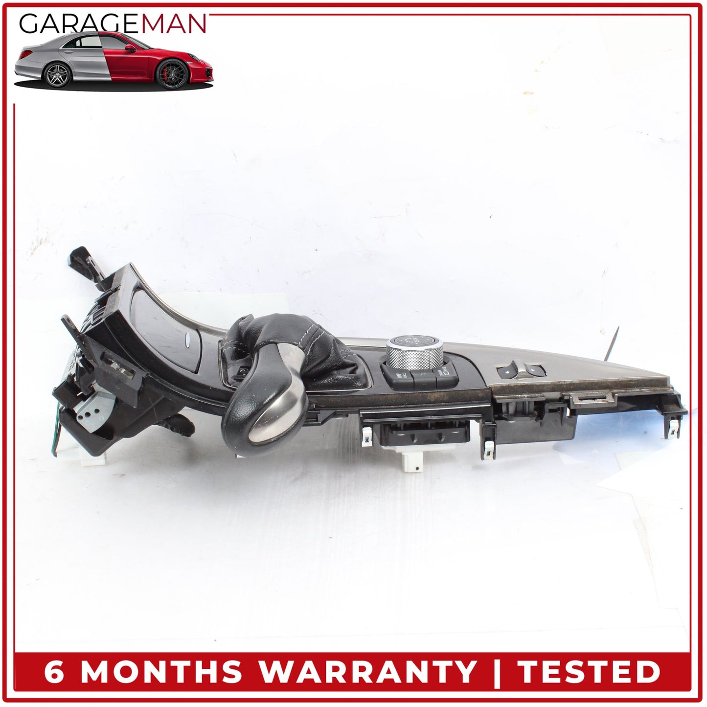 2014-2024 Infiniti Q50 Center Console Trim w/ MMI Switch & Shifter Boot Knob OEM
