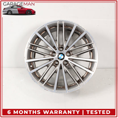 2017-2023 BMW 530e 530i M550i 540i Front Side Wheel Rim 8JX19H2 IS30 6894839 OEM