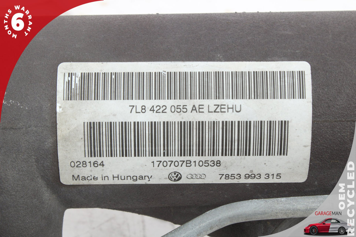 2007-2010 Audi Q7 Power Steering Gear Rack 7L8422055 OEM