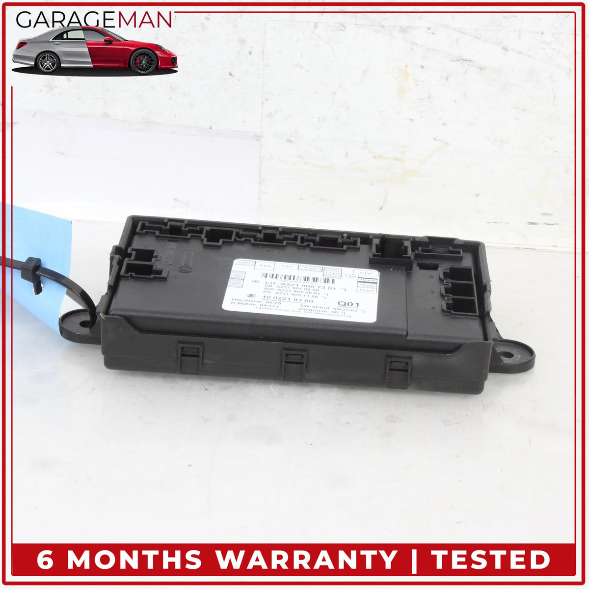 2007-2013 Mercedes W221 S550 Front Left Side Door Control Module 2219007301 OEM