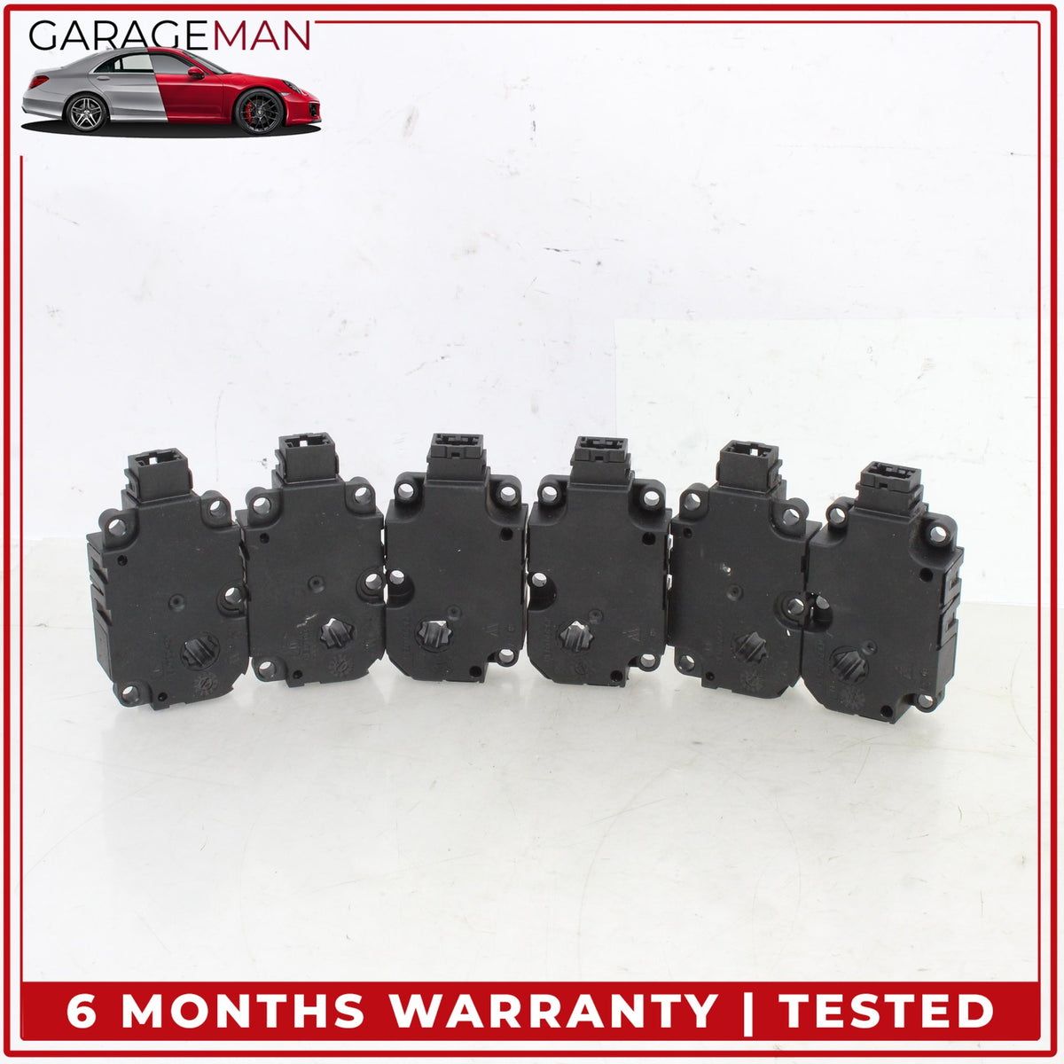 2011-2018 Audi A8 HVAC AC A/C Heater Blower Flap Actuator Motor Set of 6 OEM