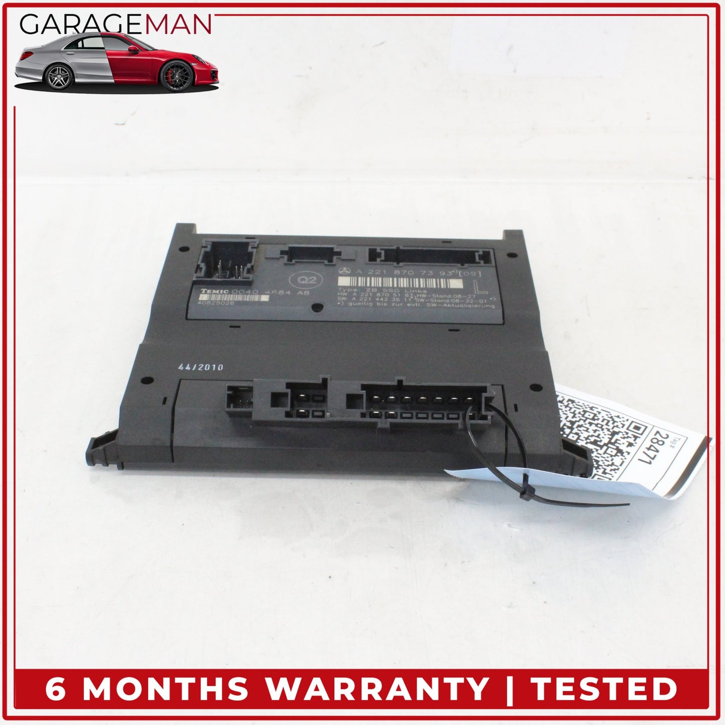 2007-2013 Mercedes W221 S400 Front Left Side Seat Control Module 2218707393 OEM