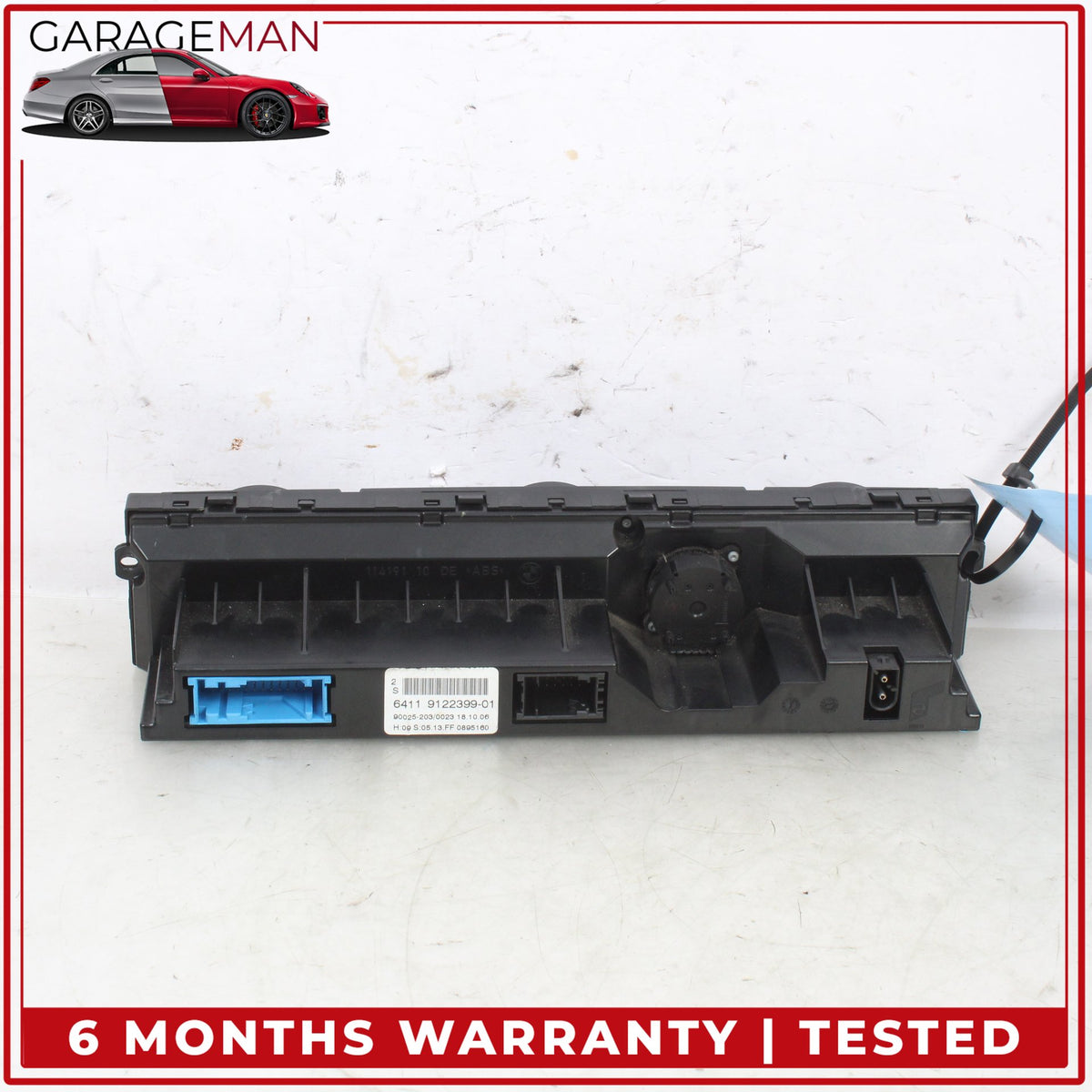 2004-2010 BMW 650i E64 A/C Heater Climate Control Switch 9122399 OEM