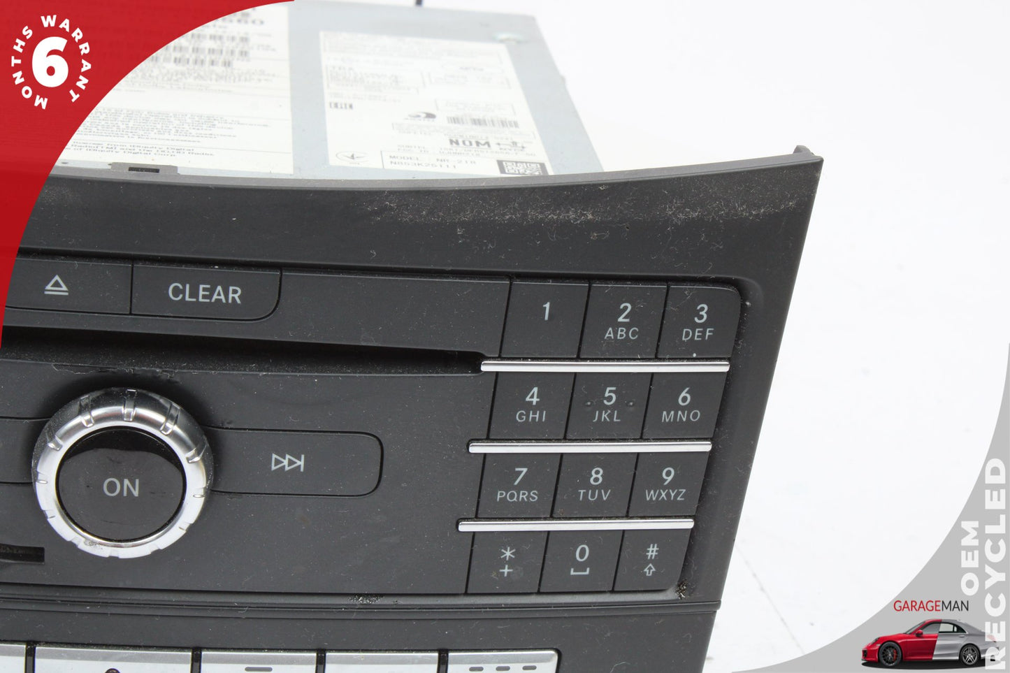 2015-2017 Mercedes W207 E400 Command Head Unit Navigation Radio 2189005907 OEM