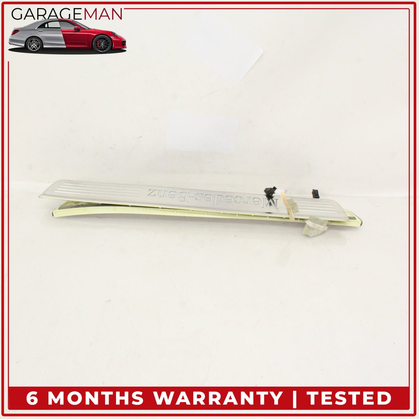 2014-2020 Mercedes W222 S550e Front and Rear Illuminated Door Step Sill Set OEM
