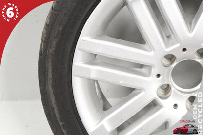 2008-2011 Mercedes W204 C300 Front Wheel Rim w/ Tire 7.5JX17 H2 ET47 OEM