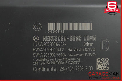2015-2023 Mercedes-Benz C300 W205 Front Left Seat Control Module 2059006402 OEM