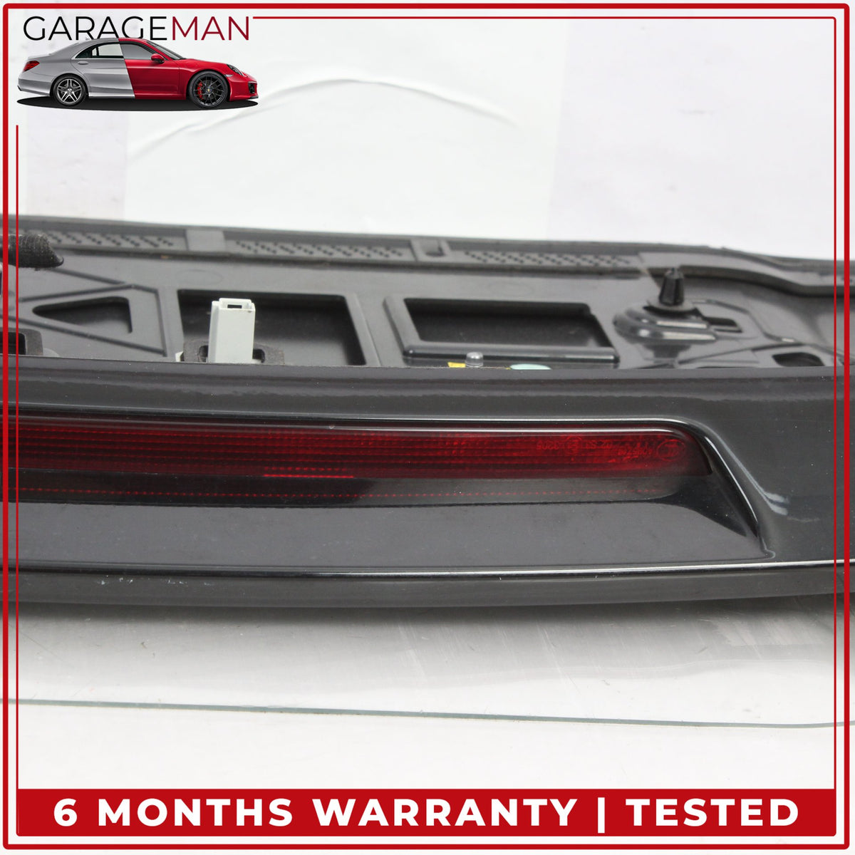2015-2020 Mercedes X156 GLA250 Rear Spoiler Wing w/ 3rd Brake Light White OEM