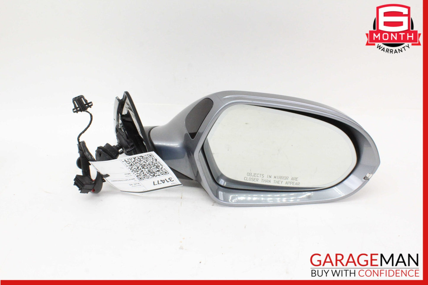 2012-2018 Audi A6 A7 Front Right Side Door Rear View Mirror w/ Blind Spot OEM