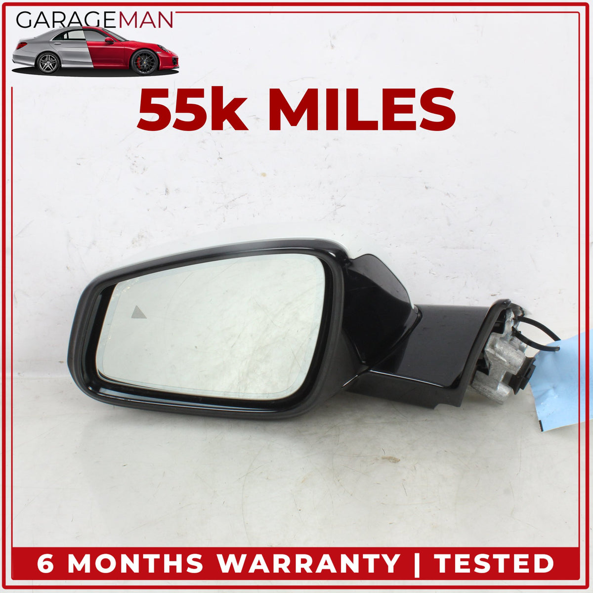 2019-2026 BMW Z4 G29 Front Left Door Rear View Mirror w/ Blind Spot 7931027 OEM