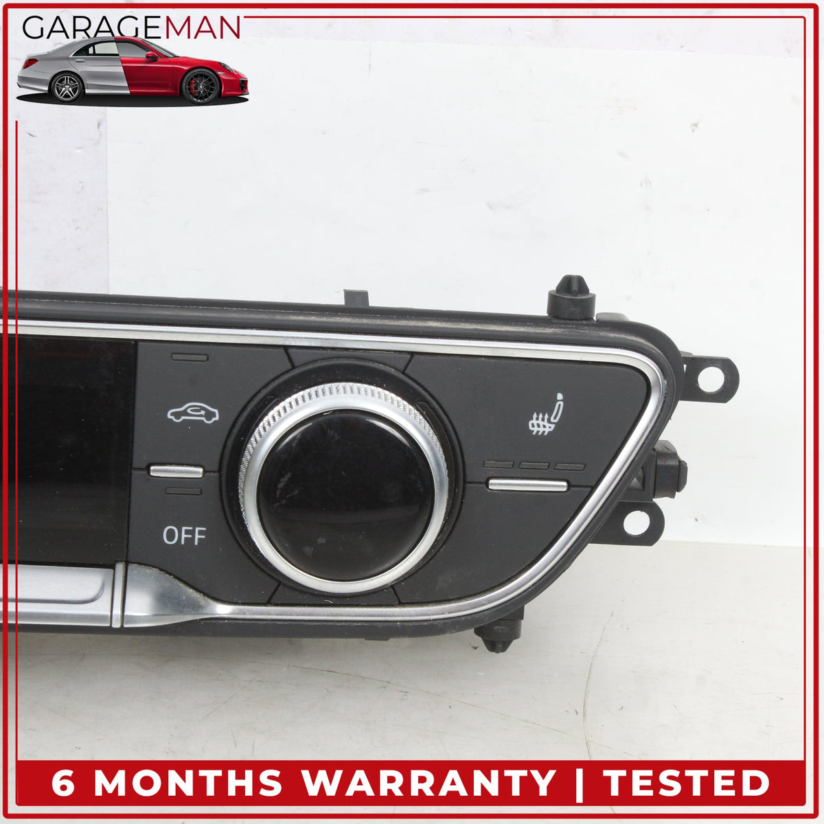 2017-2025 Audi A4 Front AC A/C Temperature Climate Control Panel 8W0820043AP OEM