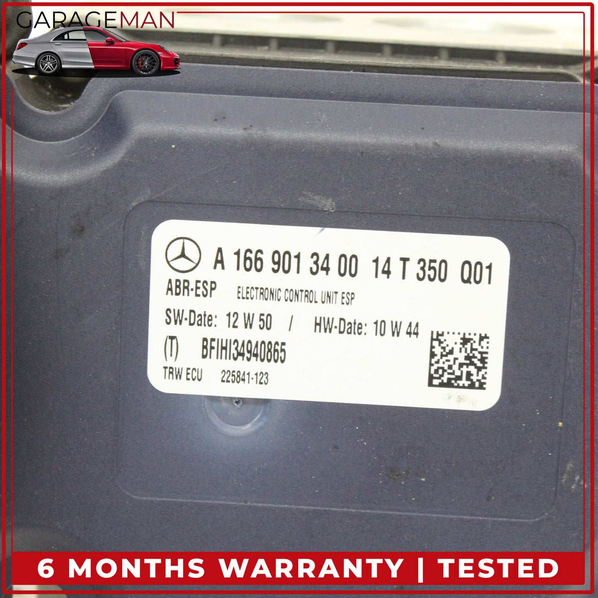 2012-2016 Mercedes W166 ML350 ABS Anti Lock Brake Pump Module 1669013400 OEM