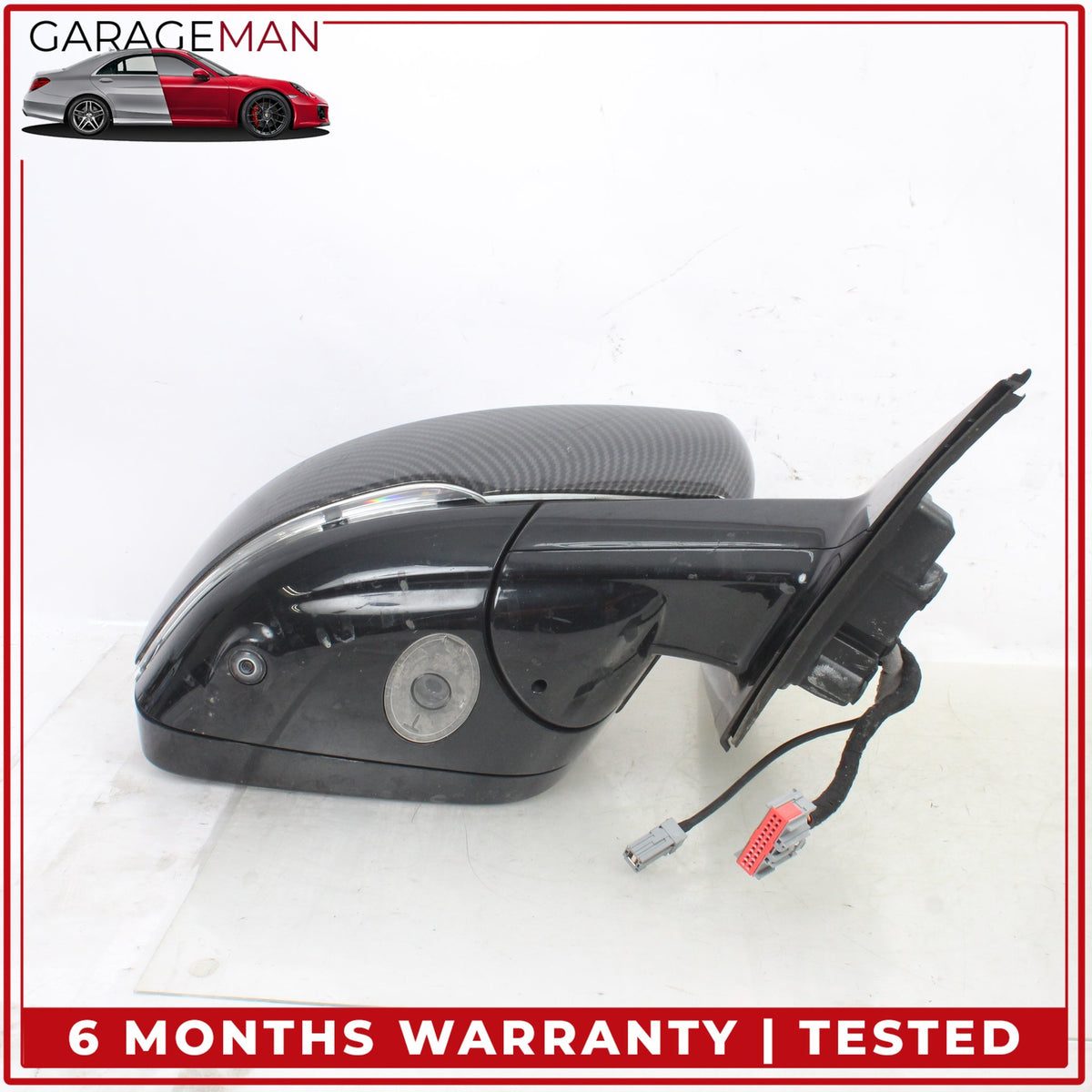 2013-2017 Range Rover L405 Left Rear View Door Mirror w/ Blind Spot & Camera OEM