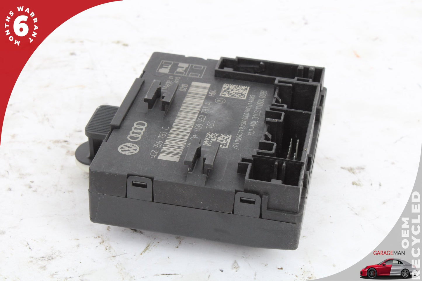 12-18 Audi A6 C7 Sedan Front Left Door Control Module 4G8959793C Genuine