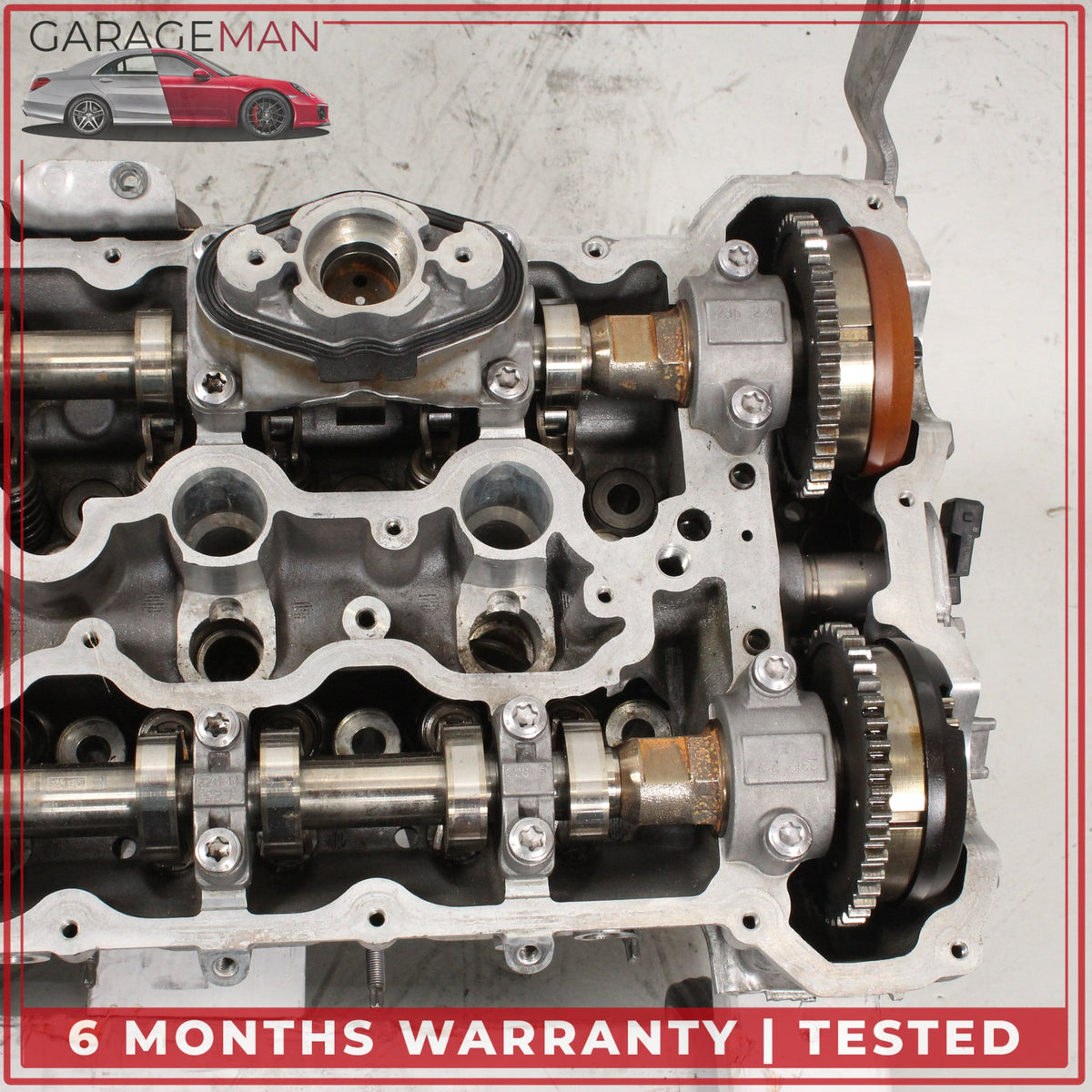 2008-2014 BMW 650i 550i X5 X6 4.4L V8 N63 Right Side Cylinder Head 7573936 OEM