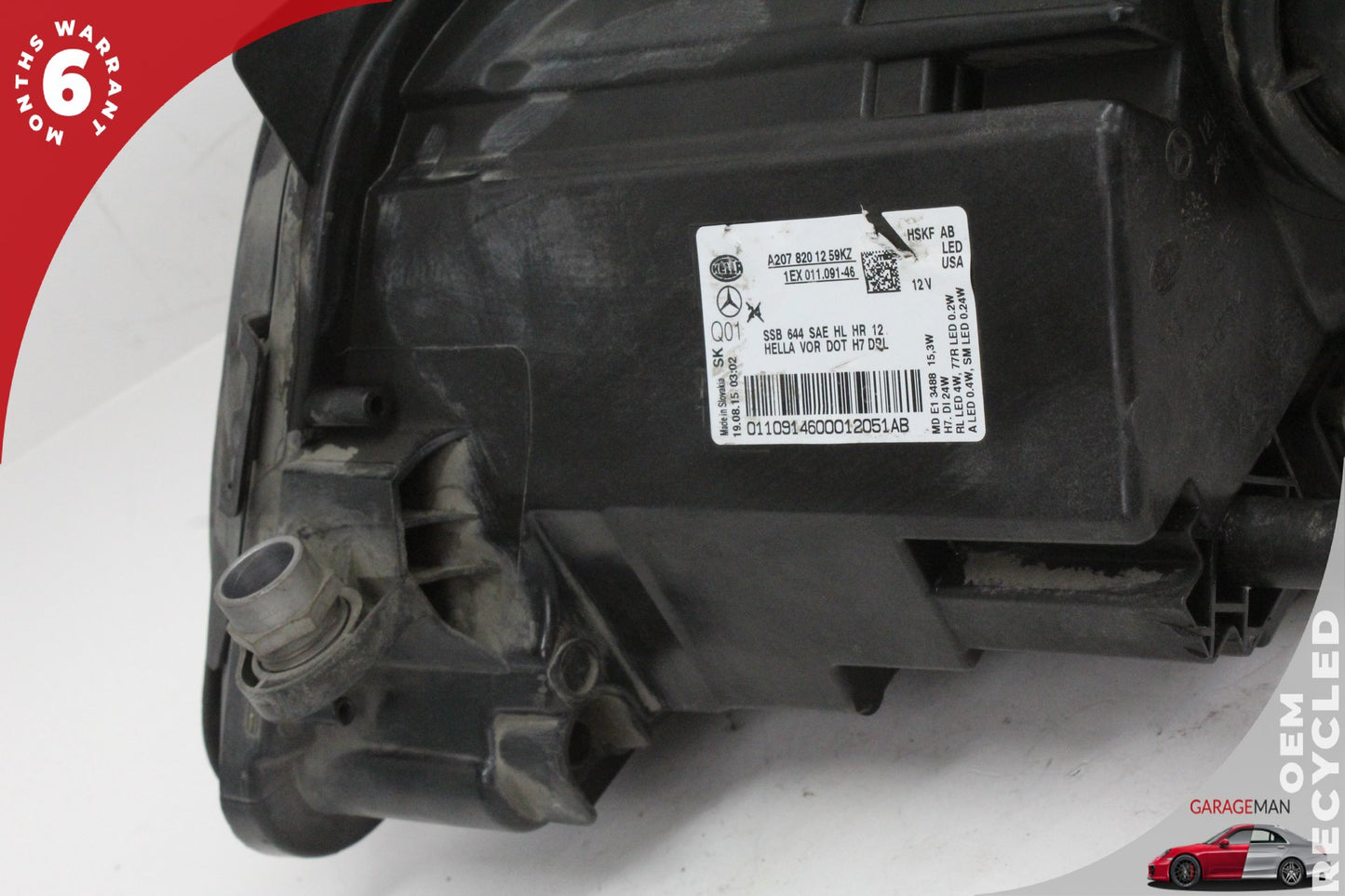 2014-2017 Mercedes-Benz E400 W207 Coupe Front Right Head Light LED 2078201259
