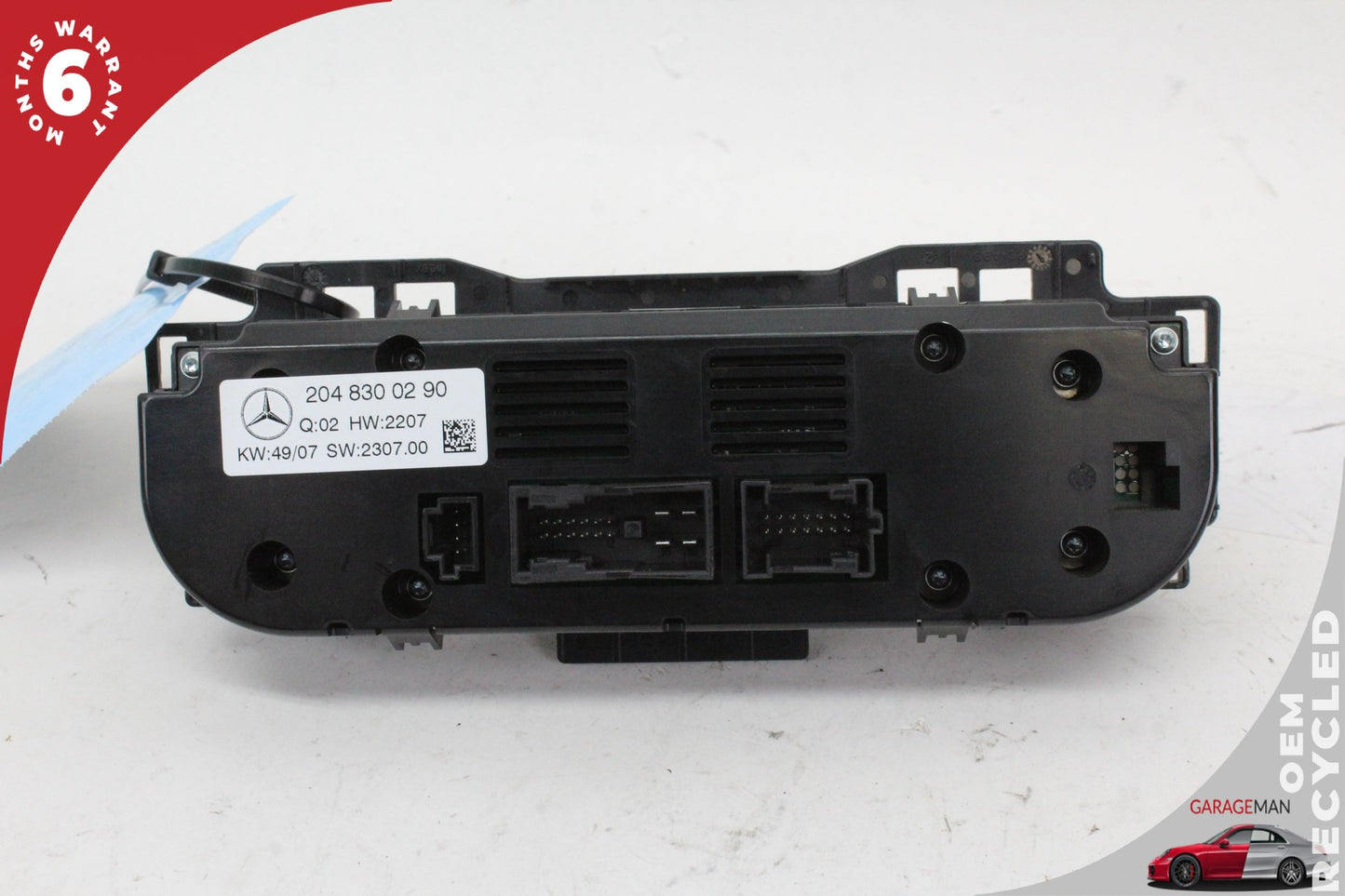 08-11 Mercedes-Benz C300 W204 AC Control Module Unit 2048300290 Genuine