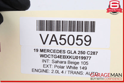 15-20 Mercedes X156 GLA250 Right Passenger Side Curtain Air Bag 1568600202 OEM