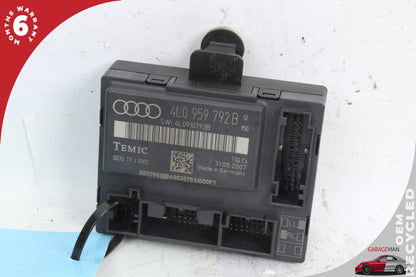 2007-2009 Audi Q7 SUV Right Front Door Control Module 4L0959792B OEM