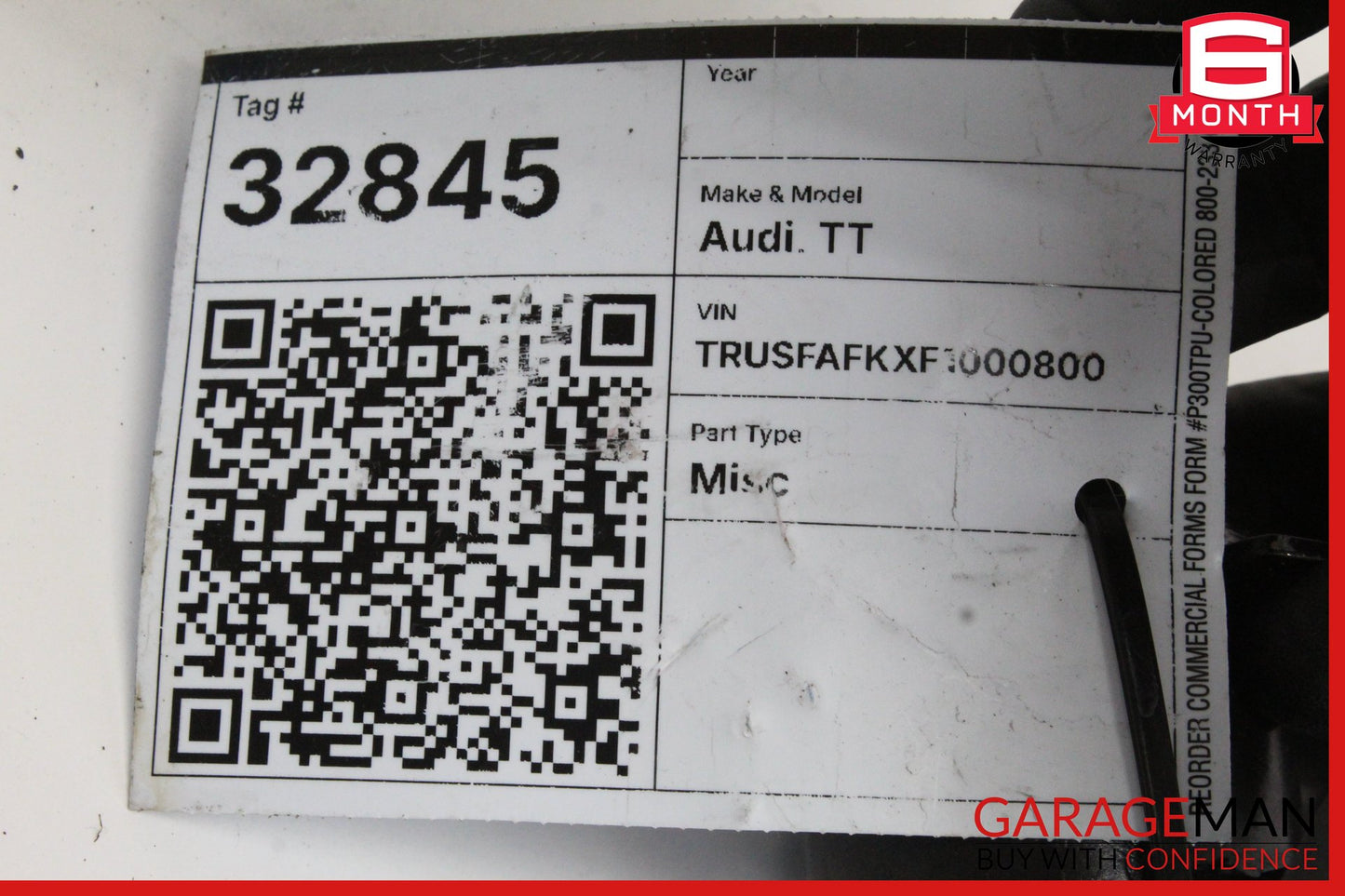 2008-2015 Audi TT 8J Rear Left or Right Side Lower Control Arm 1K0505371 OEM