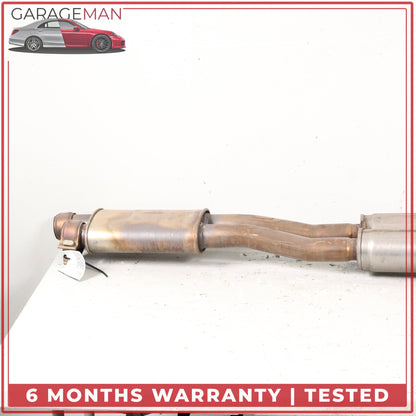 2013-2015 Jaguar XF X250 3.0L S/C RWD Intermediate Exhaust Muffler Dual Pipe OEM