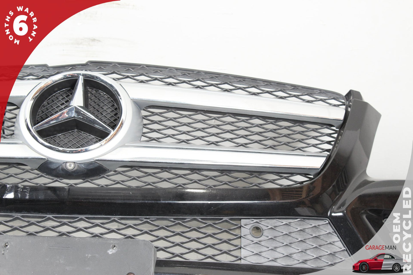 2013-2016 Mercedes X166 GL450 Base Front Bumper Cover Grille Trim Assembly OEM