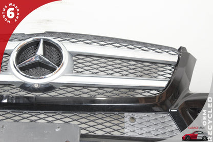 2013-2016 Mercedes X166 GL450 Base Front Bumper Cover Grille Trim Assembly OEM