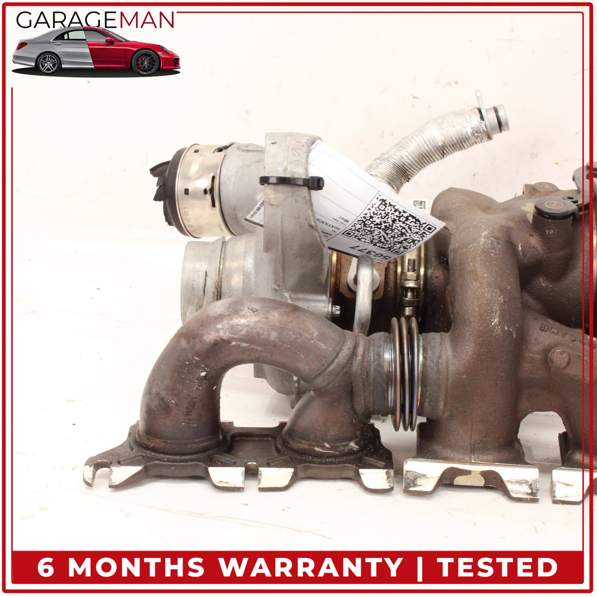 2018-2021 BMW X3 G01 B58 Engine Motor Turbo Turbocharger w/ Manifold 7643147 OEM